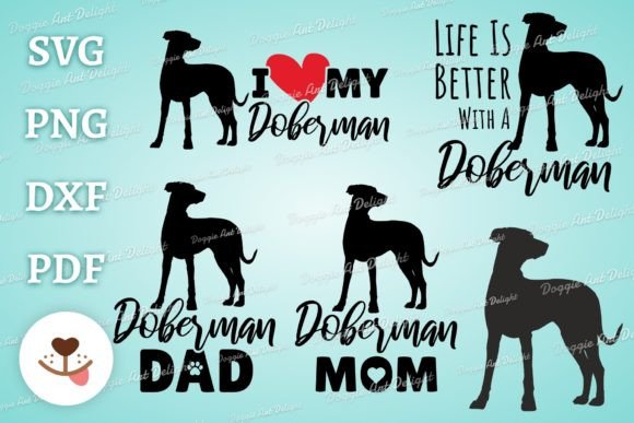 Doberman Svg Bundle: A Designer's Review for Embroidery Projects