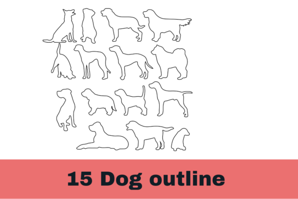 Dog Lineart Illustration Review