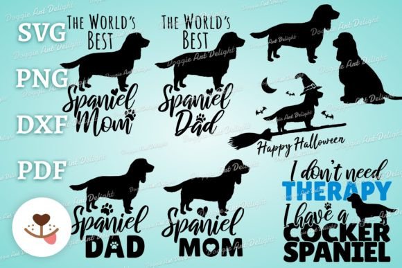 Spaniel Svg Bundle: Real Talk for Embroidery Designers